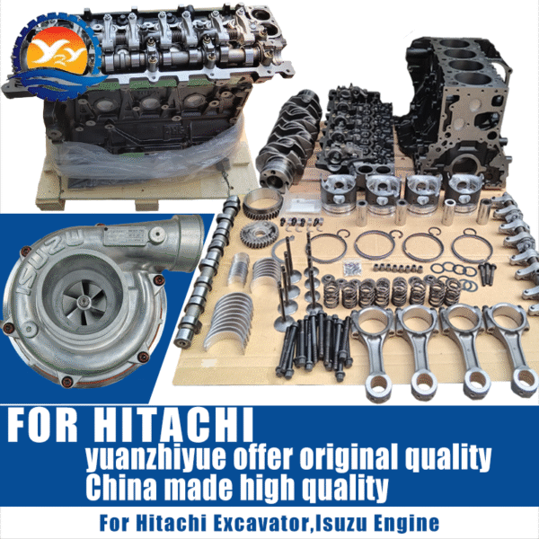 For Hitachi Excavator Isuzu Engine